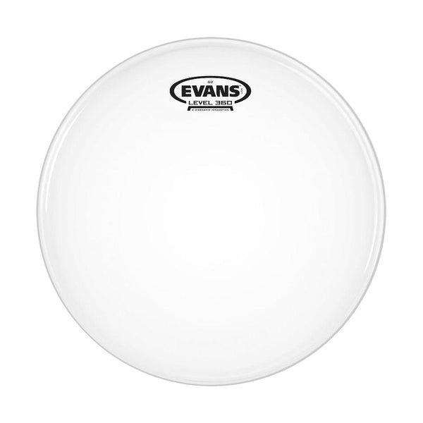 Tom/Floor Tom EVANS B14G2 14" Blanche Sablee