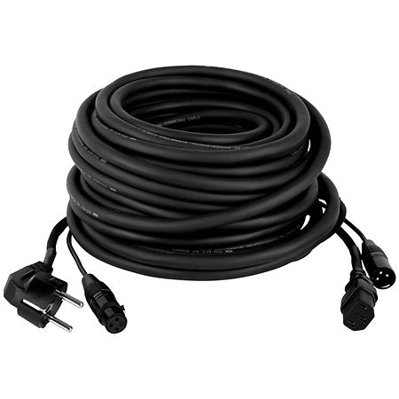 Dap - FP08 Schuko/XLR F - IEC/XLR M 20m