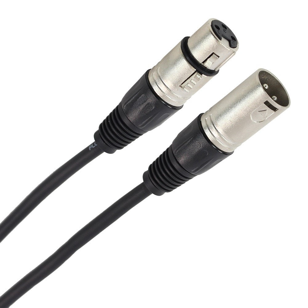 Cable Micro PLUGGER Depacke : Cable XLR Femelle 3b - XLR Male 3b 3m Easy