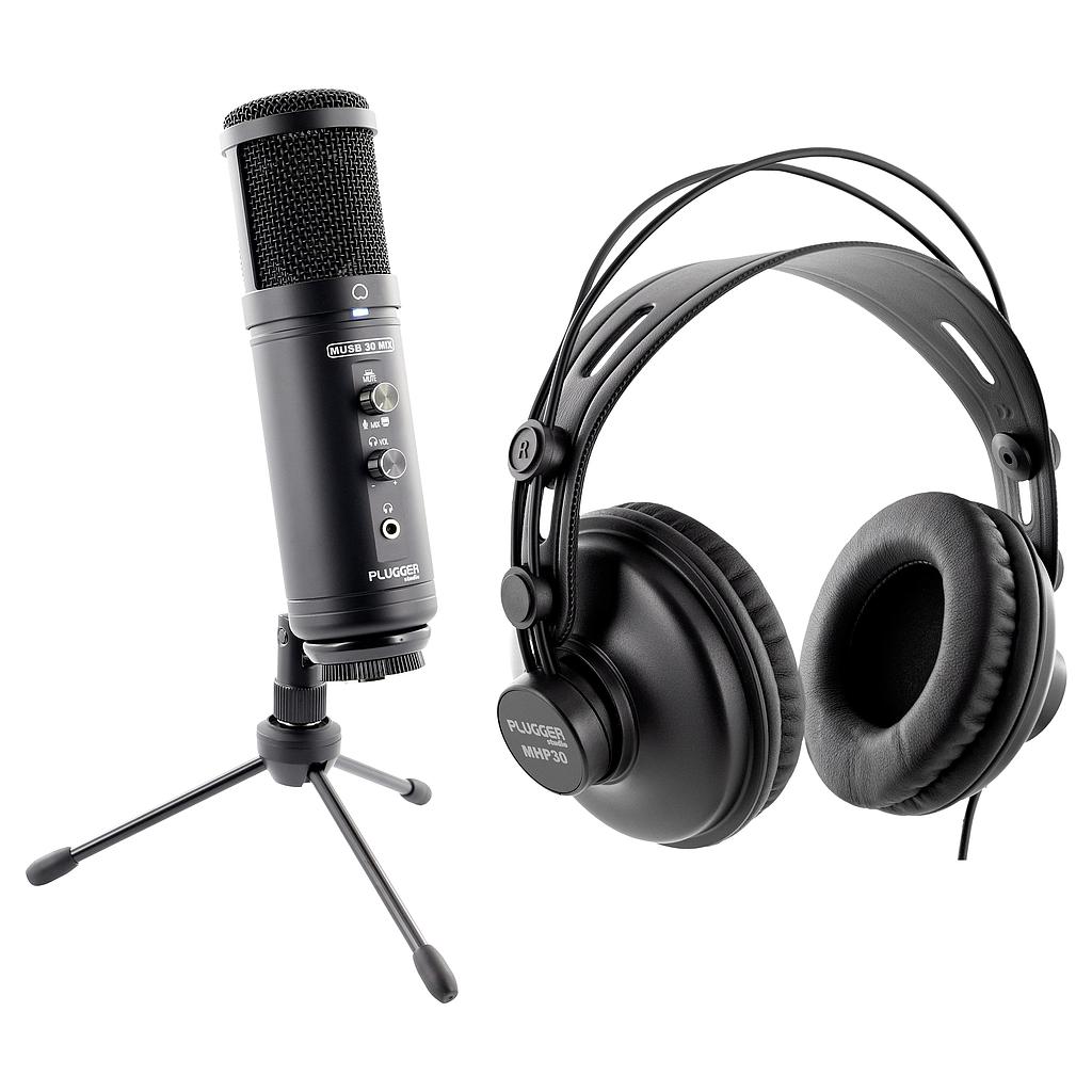 PLUGGER STUDIO Package : STREAMING SET3- 1 MUSB 30MIX- 1 MHP 30