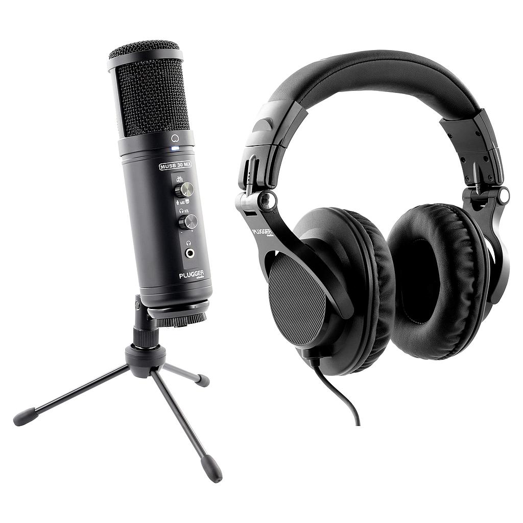 PLUGGER STUDIO Package : STREAMING SET4- 1 DJH40- 1 MUSB 30MIX