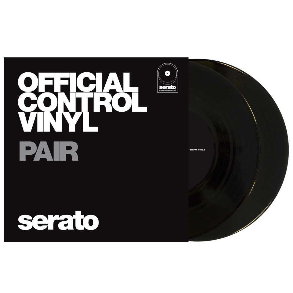 SERATO Paire Vinyl Black 7"