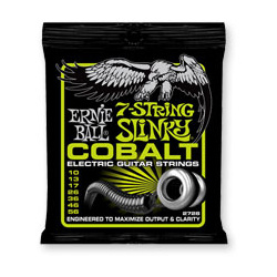 ERNIE BALL 2728 Cordes Cobalt Slinky 7 10-56