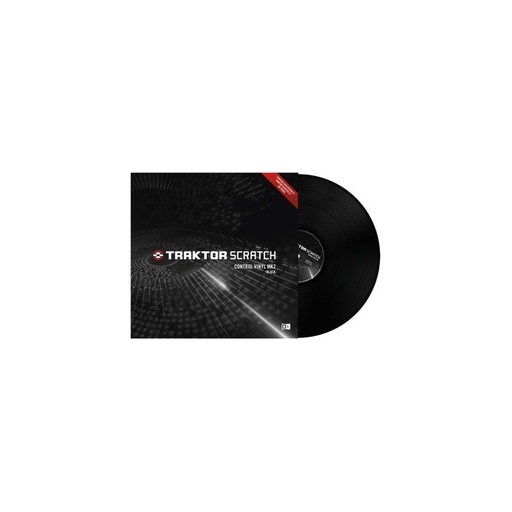 [NATTRAKTORVINYLBLAC] NATIVE INSTRUMENTS Traktor Vinyl Black MKII