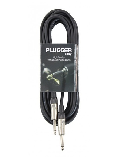[PLUCABSJMMJMM6M00EAS] PLUGGER Cable Jack Male Mono - Jack Male Mono 6m Easy