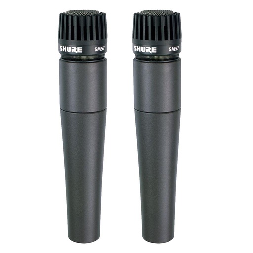 [SHUPACKSMTWO] SHURE Package : Pack SM Two- 2 SM 57