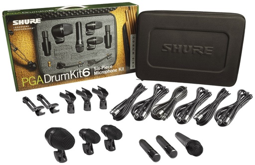 [SHUPGADRUMKIT6] SHURE PGA Drumkit 6 