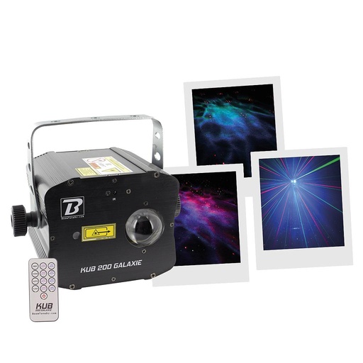 [BOOKUB200GALAXIE] BOOMTONE DJ KUB 200 Galaxie Multipoint et Gobo
