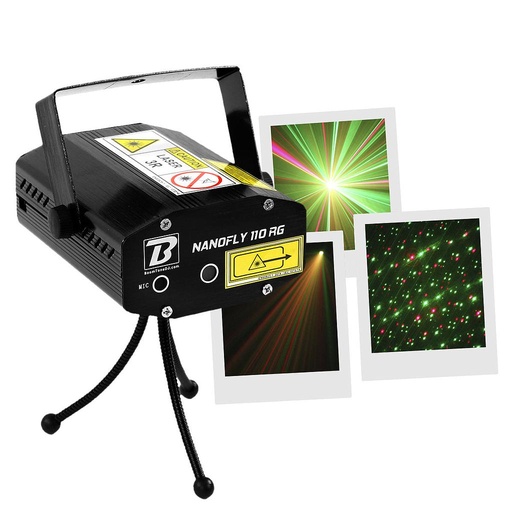 [BOONANOFLY110RG] BOOMTONE DJ NANOFLY 110 RG Multipoint et Gobo
