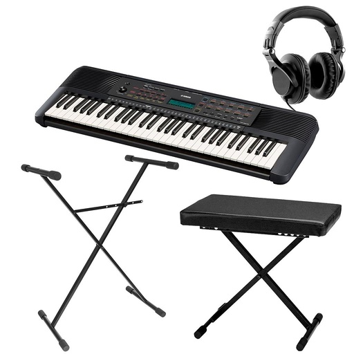 [ZYAMPSRE273BUNDLE2] YAMAHA Package : PSR-E273 Bundle Standard- 1 XP- 1 KEBA10- 1 PRO 580- 1 PSR-E273 Clavier Toucher Dynamique 