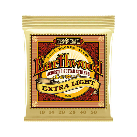 [ZERNEP02006] Ernie Ball - P2006 Earthwood 10/50