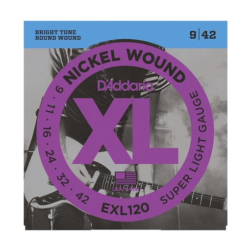 [ZDADEXL120] D'ADDARIO EXL120 - 9/42