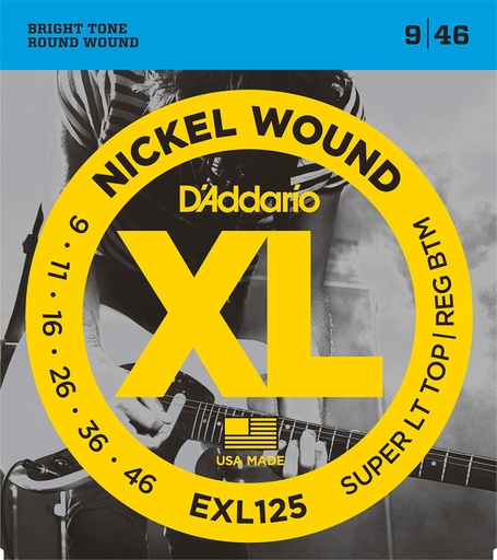 [ZDADEXL125] D'ADDARIO EXL125 - 9/46