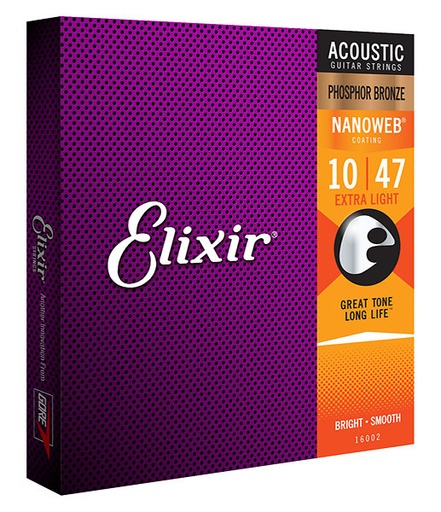 [ZELI16002] Elixir - 16002 Nanoweb 10/47 Extra Light