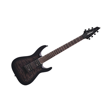 [ZJAC2918804585] Jackson - Dinky Arch Top JS22Q-7 DKA HT Transparent Black Burst