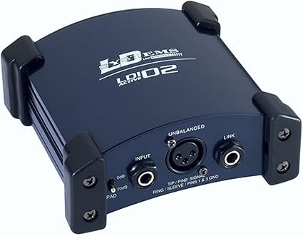 [B00554VKW8] LD Systems LDI 02 - Boîte de Direct active